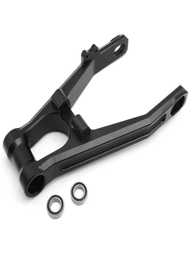JGGZONE Upgrades Aluminum 7075 Rear Swing Arm for LOSI 1/4 PROMOTO-MX Motorcycle RC Replacement Parts (Black) - Image 1